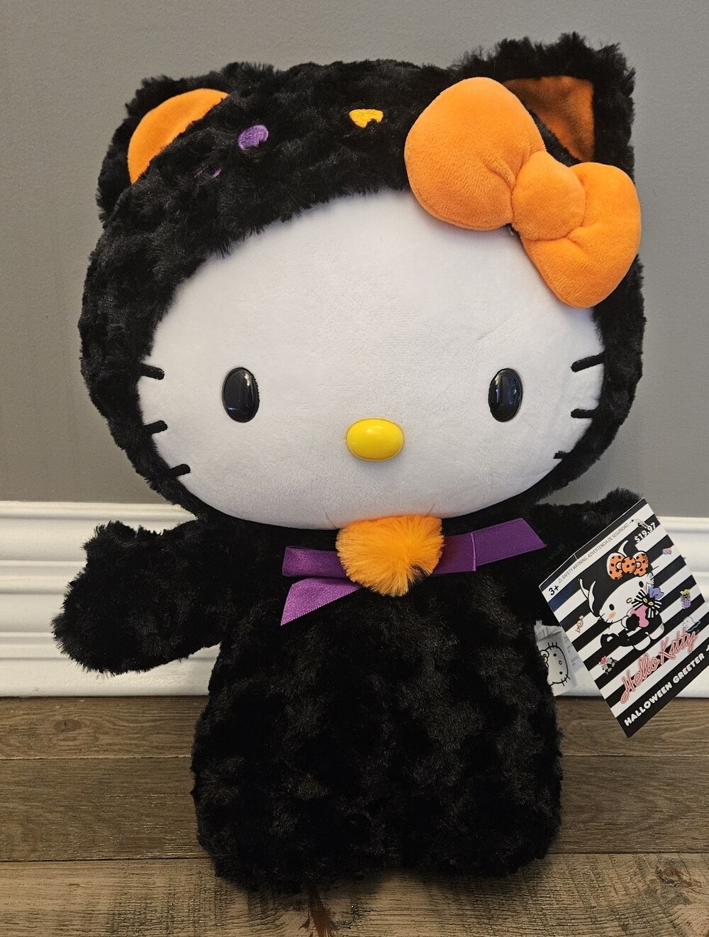 Hello Kitty Halloween Door Greeter Gemmy NWT